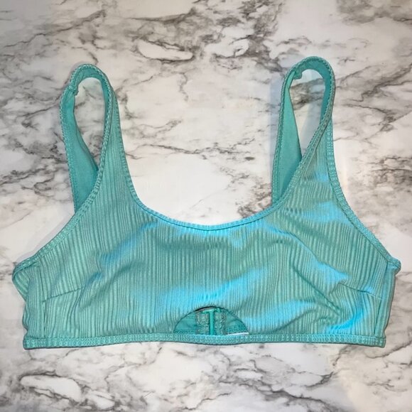 No Boundaries Blue 2 Piece Bikini Set size large 11-13 - Picture 2 of 8